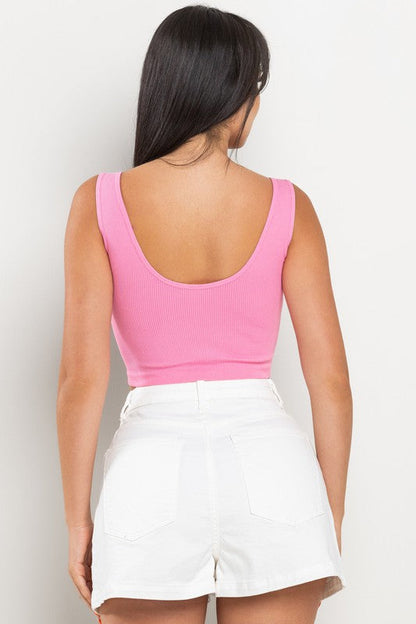 Sleeveless Seamless Crop Top