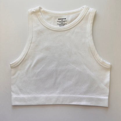 Women's Crop Ribbed Top