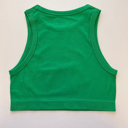 Women's Crop Ribbed Top